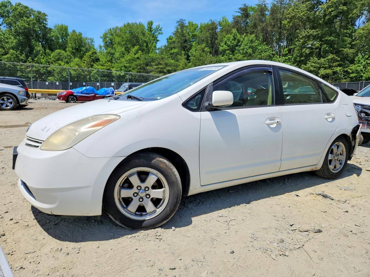 2005 Toyota Prius, VIN JTDKB20U653061800 — Rear end