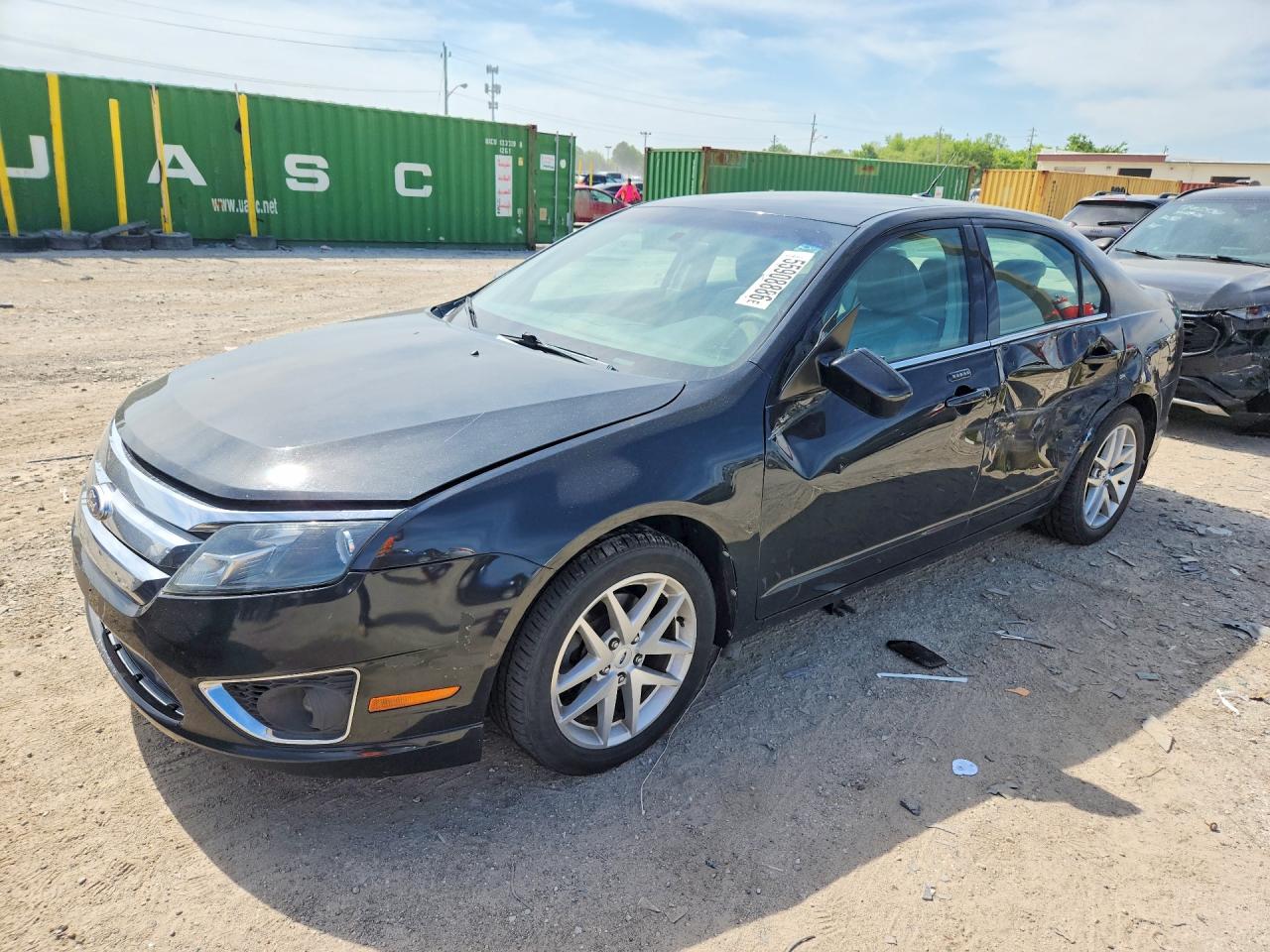 2010 Ford Fusion SEL, VIN 3FAHP0JG9AR288618 — Side