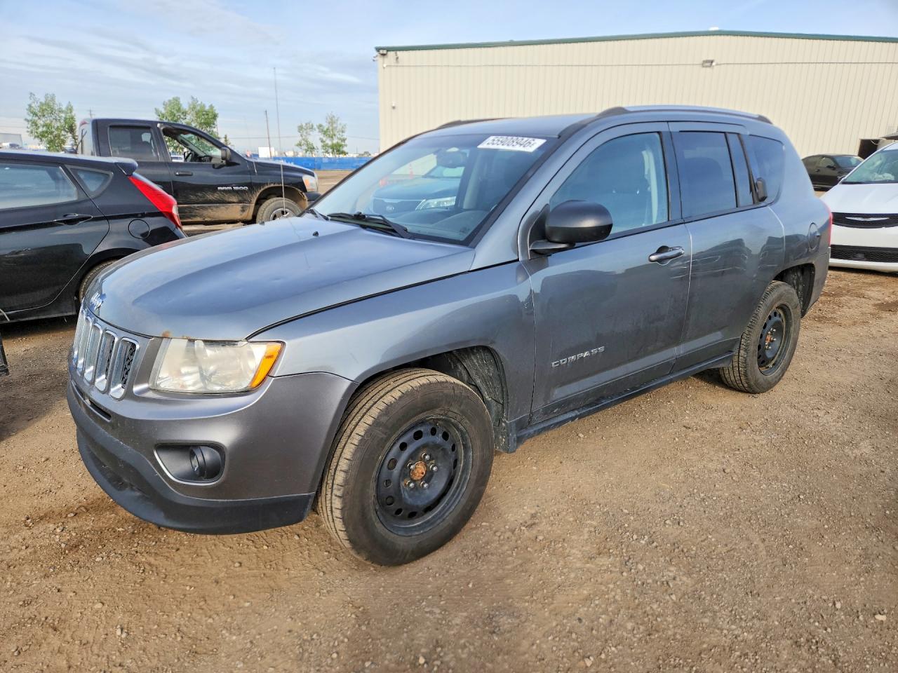 2012 Jeep Compass North, VIN 1C4NJDABXCD523064 — Фото с аукциона
