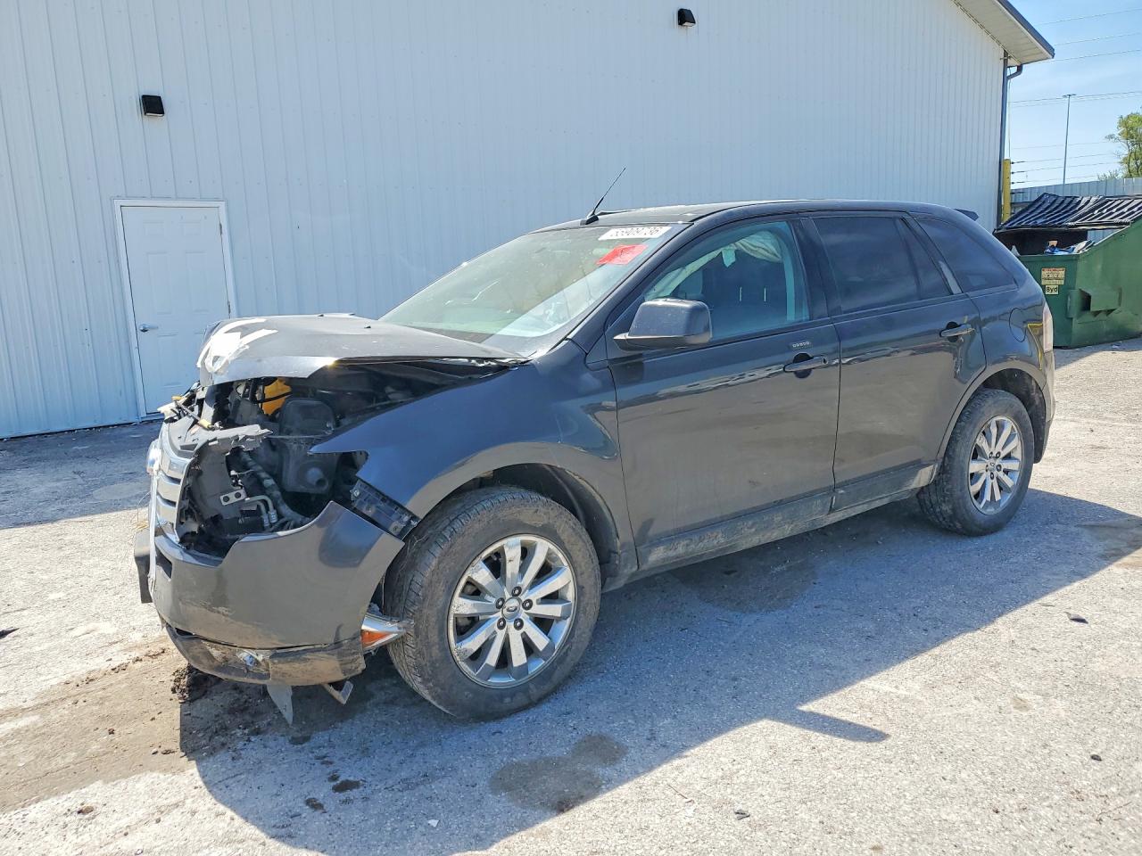 2007 Ford Edge SEL Plus, VIN 2FMDK49C07BA63460 — Перед
