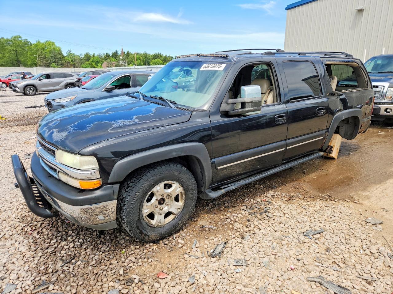 2001 Chevrolet Suburban LT, VIN 1GNFK16T41J203522 — Vandalism