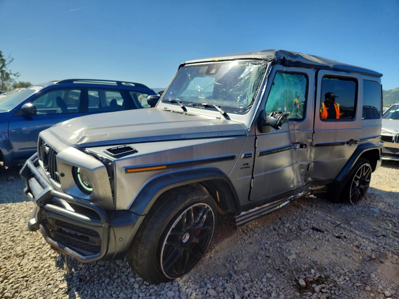 2021 Mercedes-Benz G 63 AMG, VIN W1NYC7HJ3MX381137 — Rollover