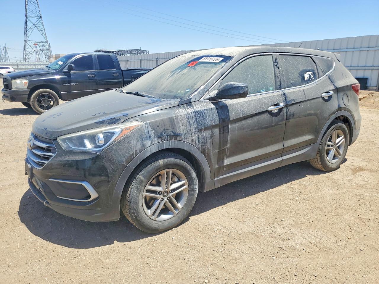 2018 Hyundai Santa Fe 2.4L, VIN 5XYZT3LB8JG568733 — Пожар в салоне