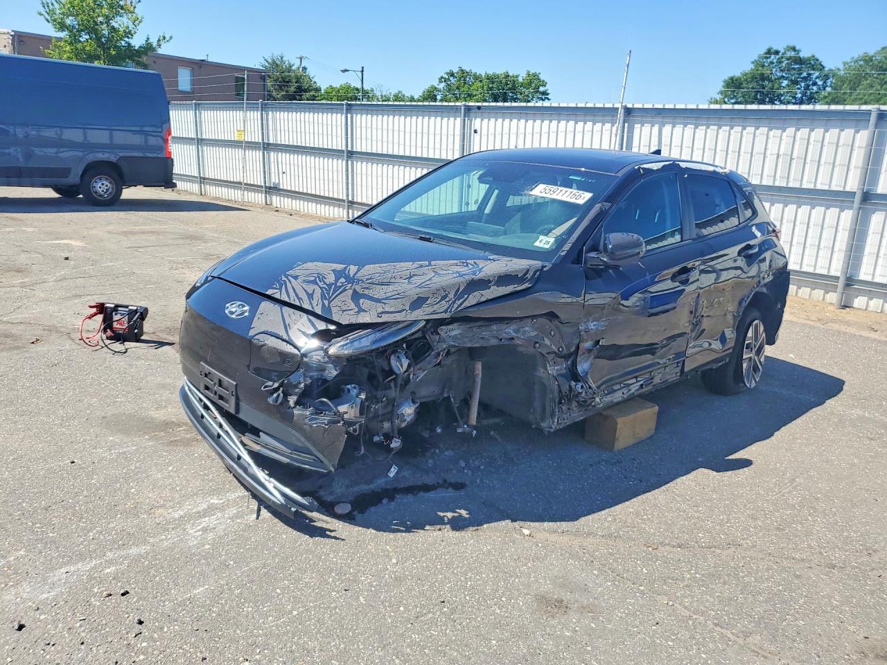 2023 Hyundai Kona SEL, VIN KM8K33AG1PU186482 — Undercarriage