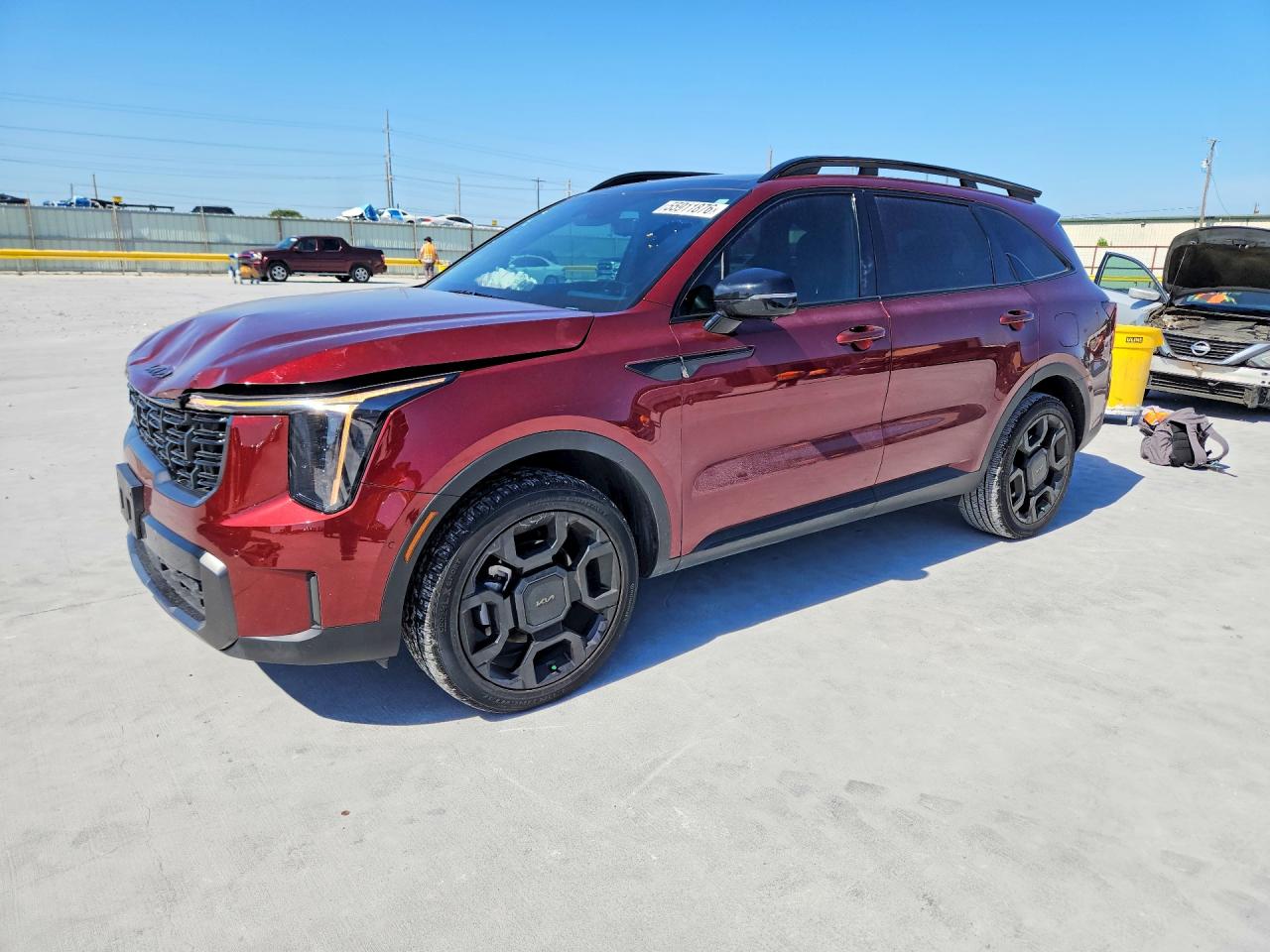 2025 Kia Sorento X-Line SX Prestige, VIN 5XYRKDJF2SG367779 — Front end