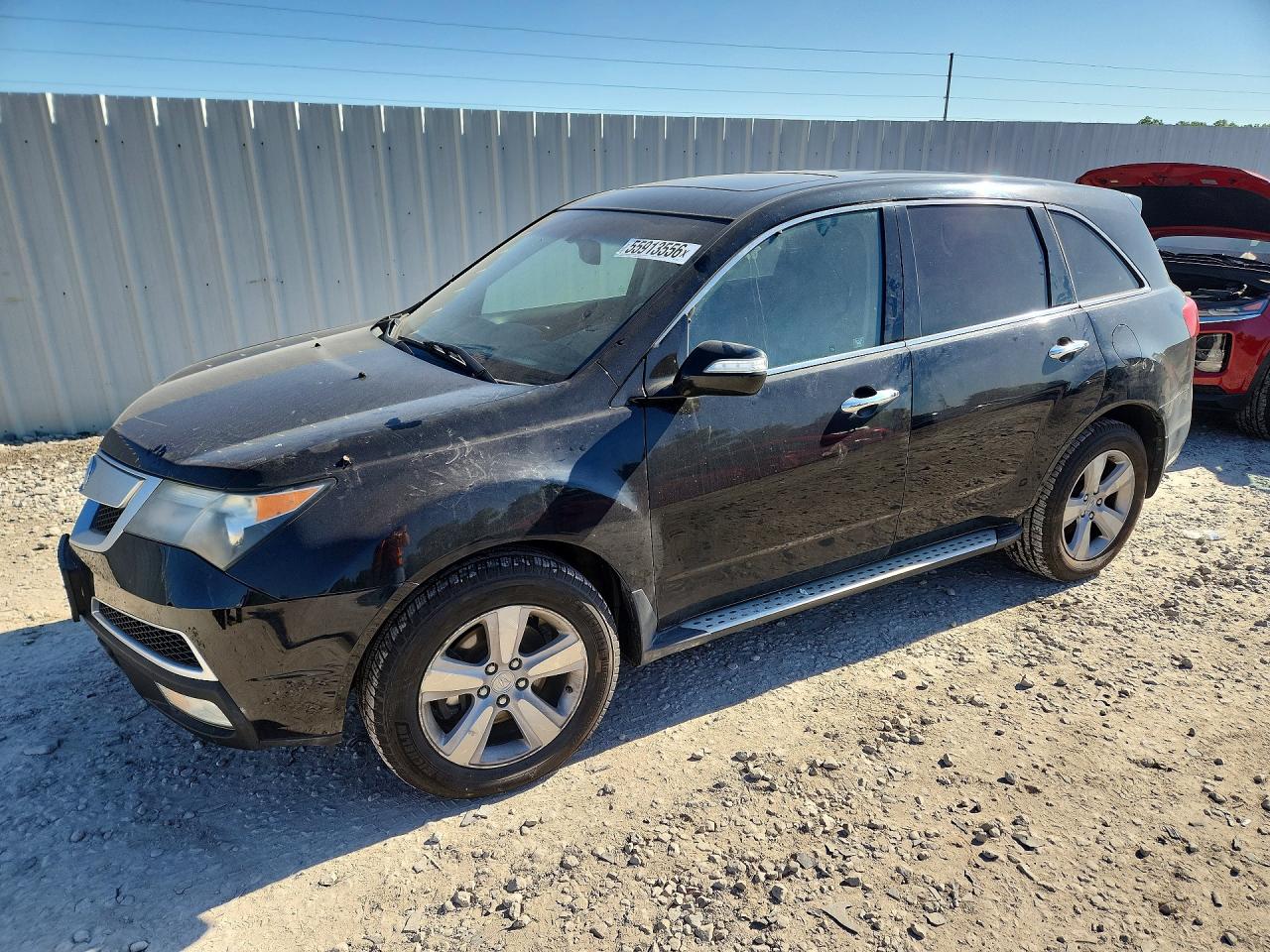 2012 Acura MDX, VIN 2HNYD2H23CH513892 — Water / flood