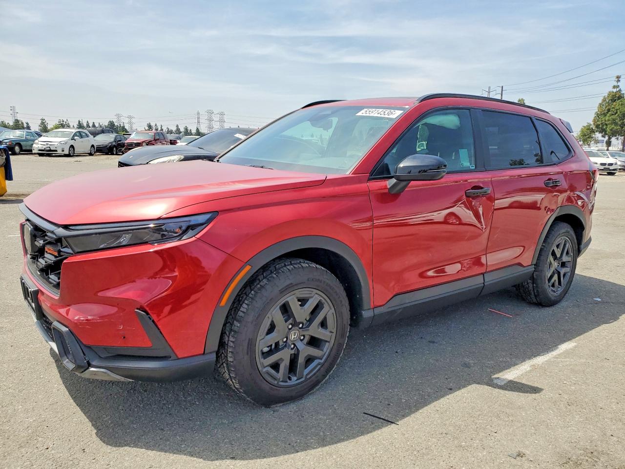 2026 Honda CR-V TrailSport, VIN 7FARS6H6XTE033045 — Rear end