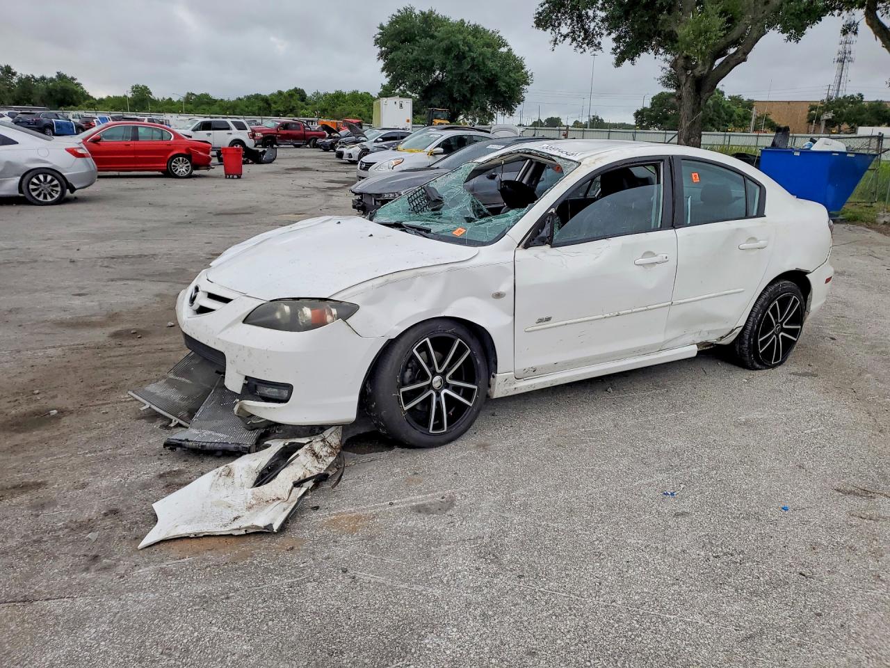 2007 Mazda 3 S Grand Touring, VIN JM1BK323871706911 — Rollover