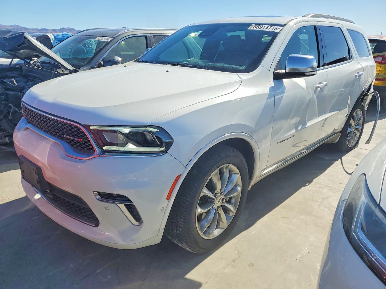 2022 Dodge Durango Citadel, VIN 1C4SDJET5NC219032 — Rear end