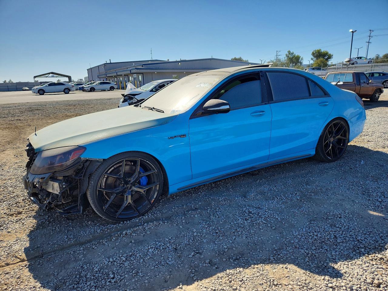 2015 Mercedes-Benz S 63 AMG, VIN WDDUG7JB0FA119214 — Front end