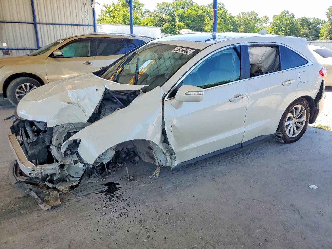 2017 Acura RDX Technology, VIN 5J8TB3H5XHL001712 — Rollover