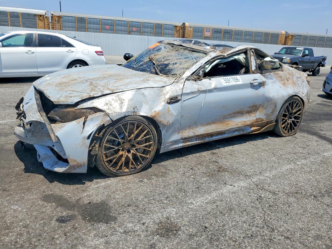 2020 BMW M2 Competition, VIN WBS2U7C00L7E38526 — Rollover