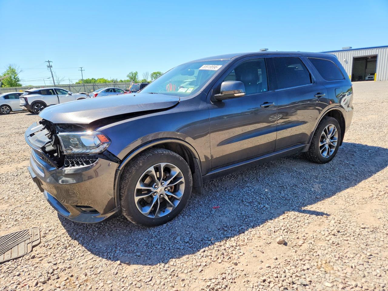 2020 Dodge Durango GT, VIN 1C4RDJDG6LC205723 — Front end