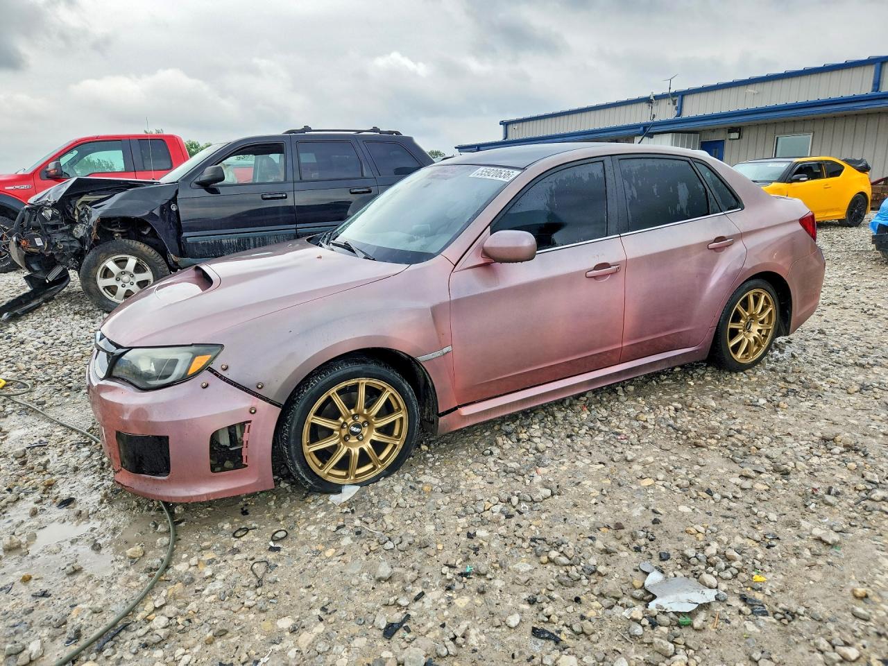 2014 Subaru WRX WRX, VIN JF1GV7E65EG002689 — Front end