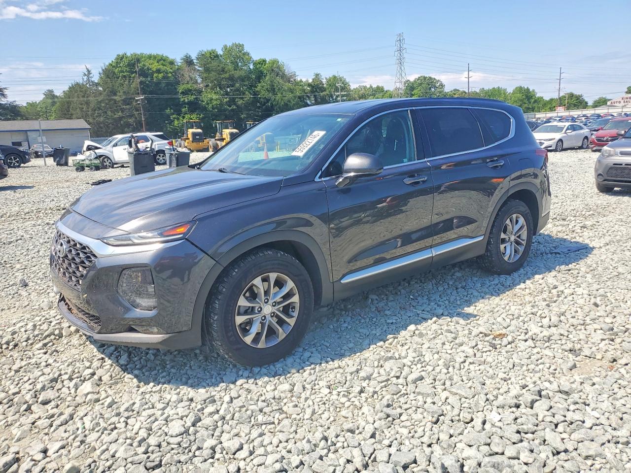 2020 Hyundai Santa Fe SEL, VIN 5NMS3CAD5LH305534 — Side