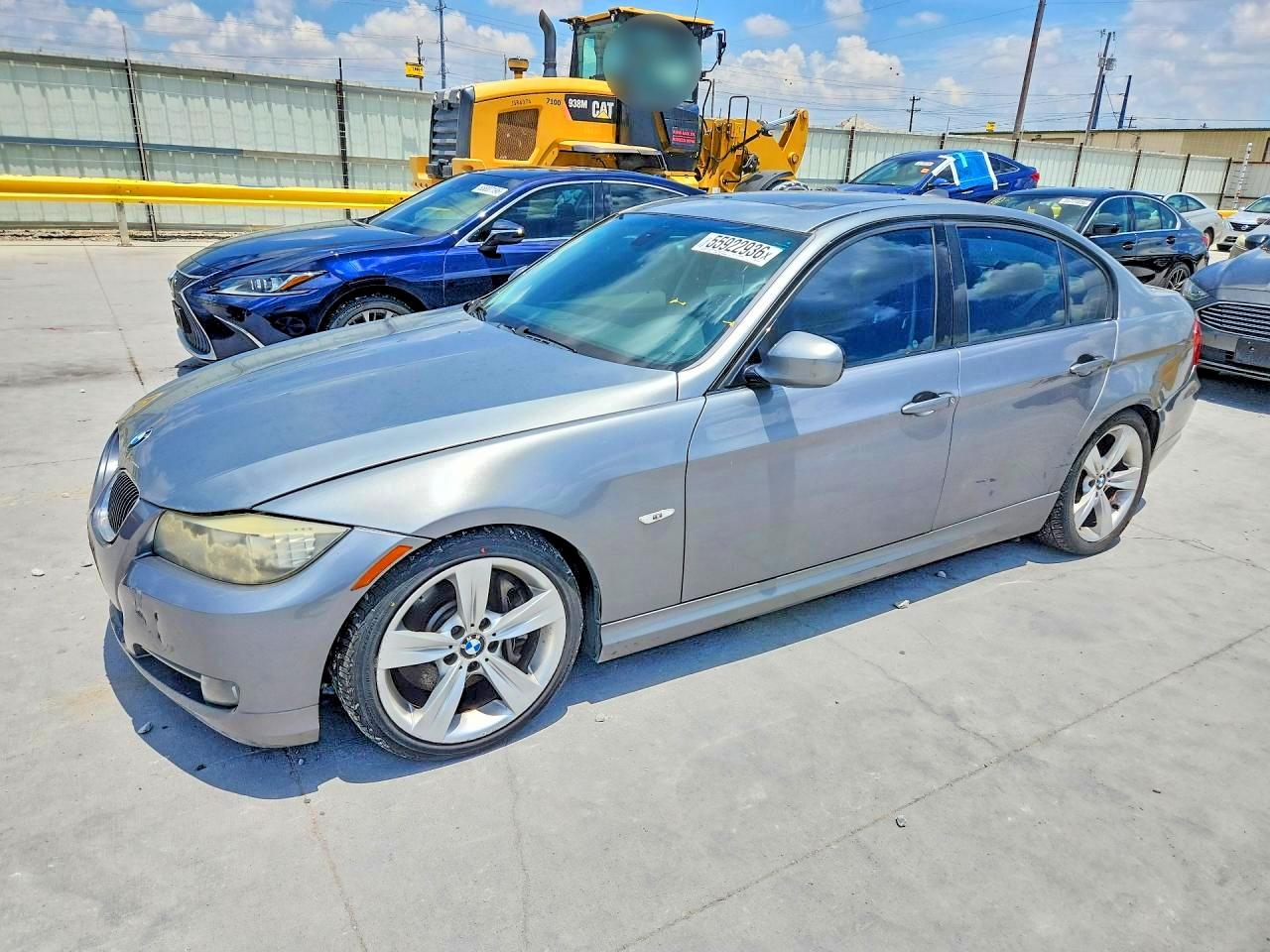 2009 BMW 3 Series 335i, VIN WBAPM73569E190743 — Front end