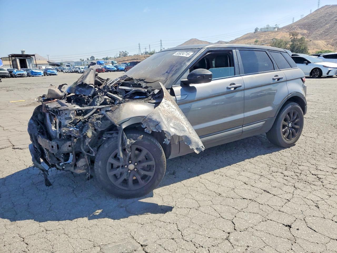 2016 Land Rover Range Rover Evoque SE, VIN SALVP2BG4GH144503 — Burn