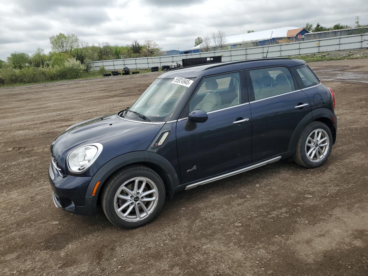 2015 MINI Countryman S, VIN WMWZC5C56FWP47995 — Front end