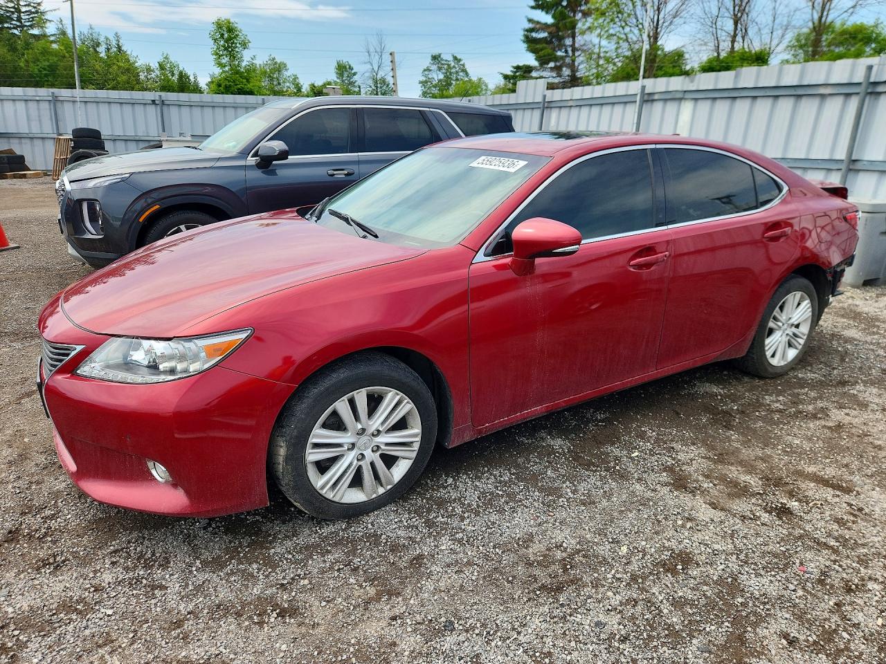 2015 Lexus ES 330, VIN JTHBK1GG3F2182946 — Rear end
