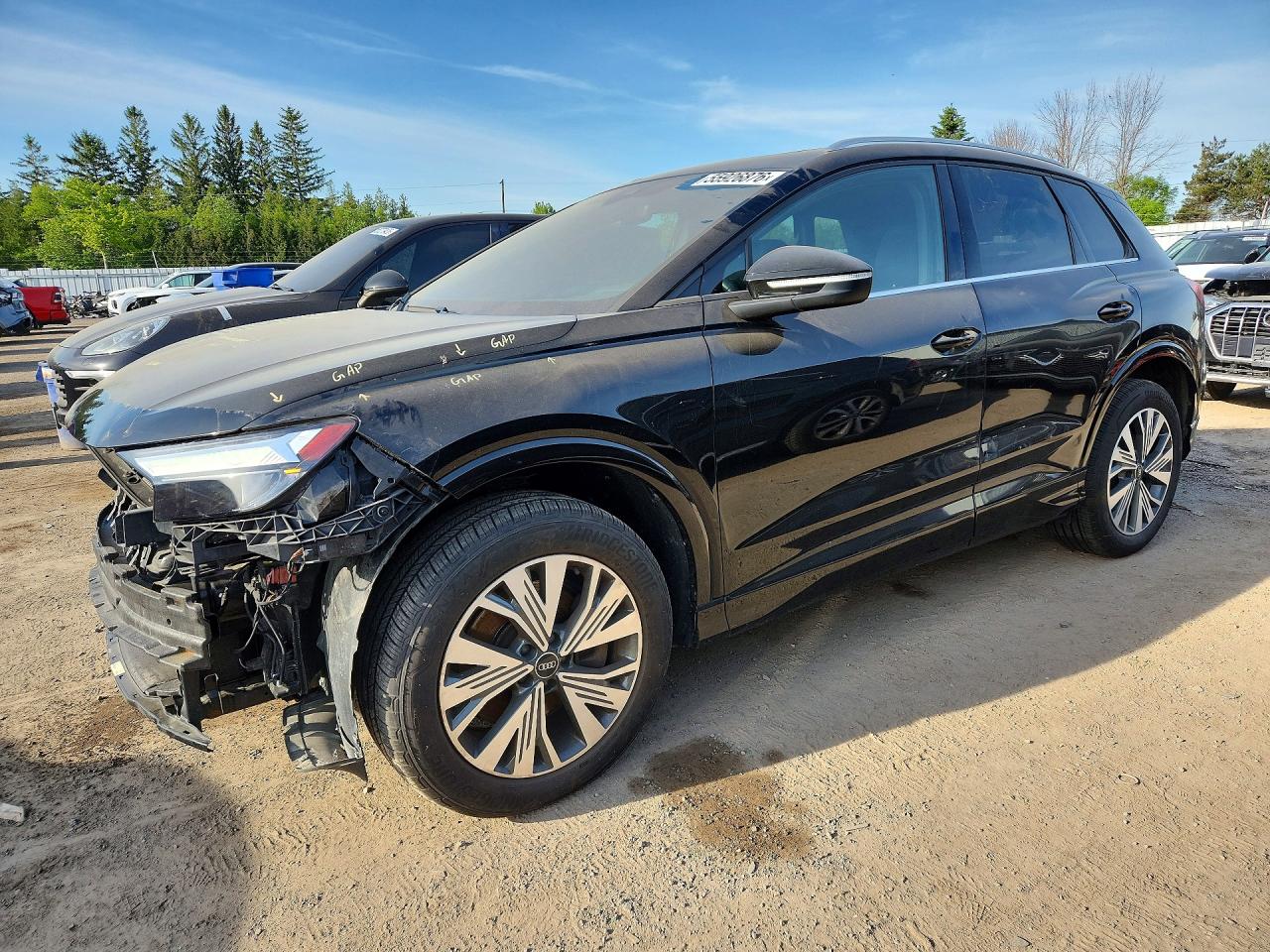 2023 Audi Q4 e-tron, VIN WA1G2AFZ4PP072027 — Front end