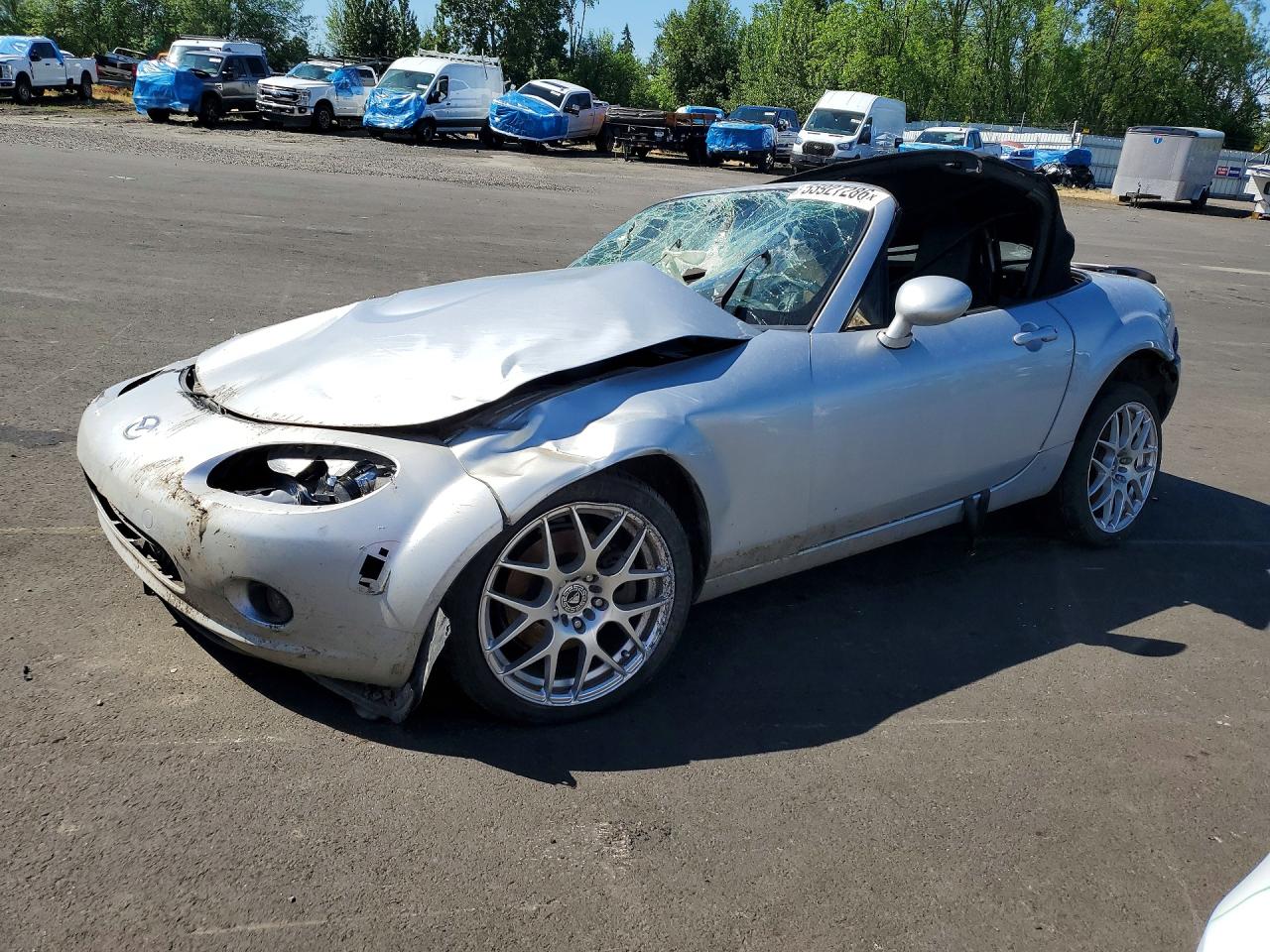 2007 Mazda MX-5 Miata Touring, VIN JM1NC25F570131697 — Опрокидывание