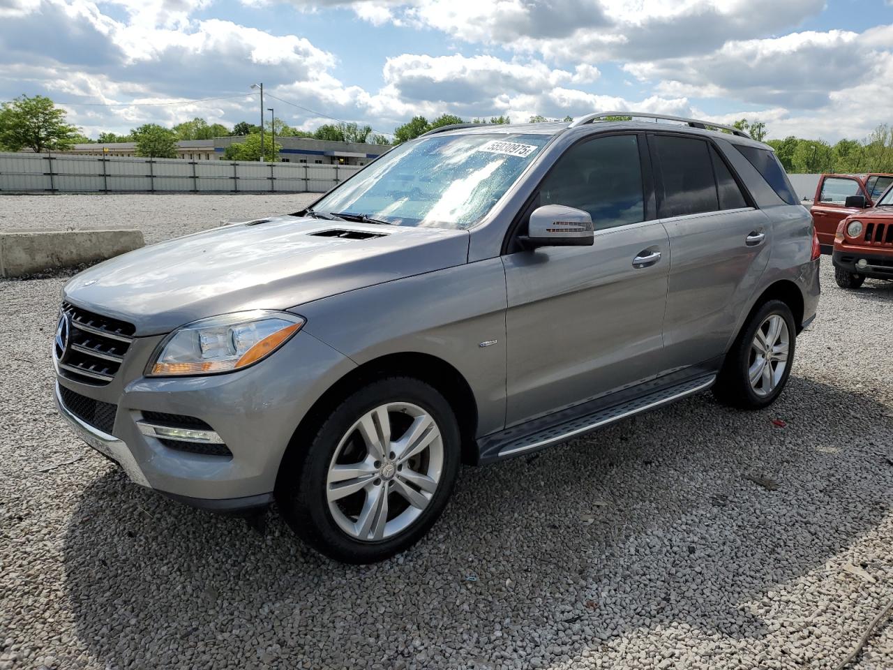 2012 Mercedes-Benz M 350, VIN 4JGDA5HBXCA058466 — Hail