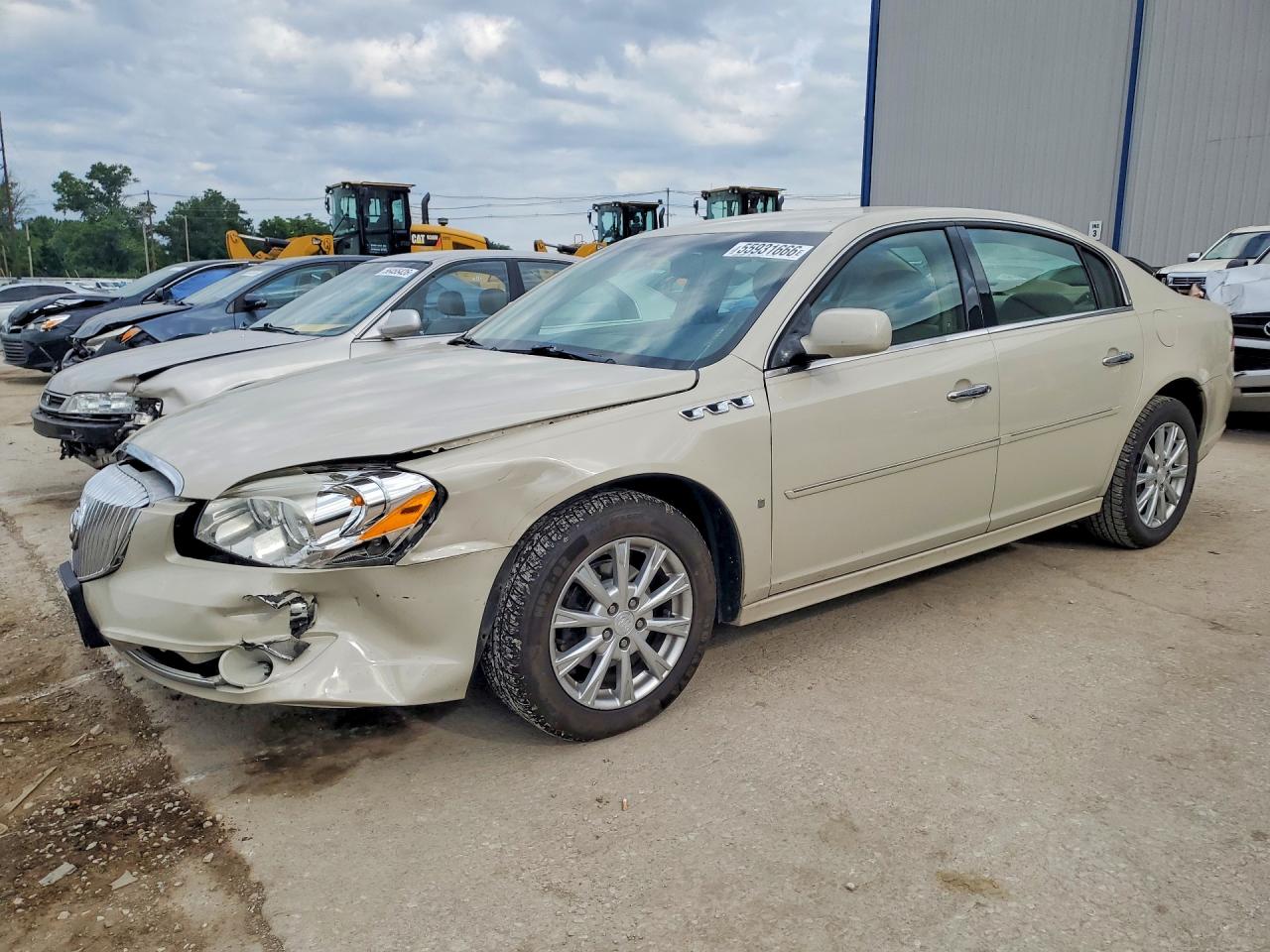 2010 Buick Lucerne CX-2, VIN 1G4HB5EM1AU114374 — Front end