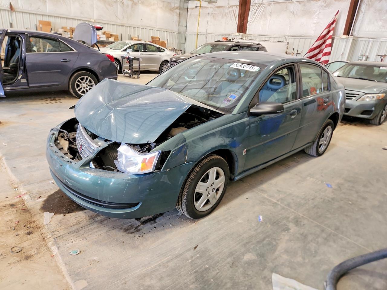 2007 Saturn ION ION 2, VIN 1G8AZ55F07Z206813 — Front end