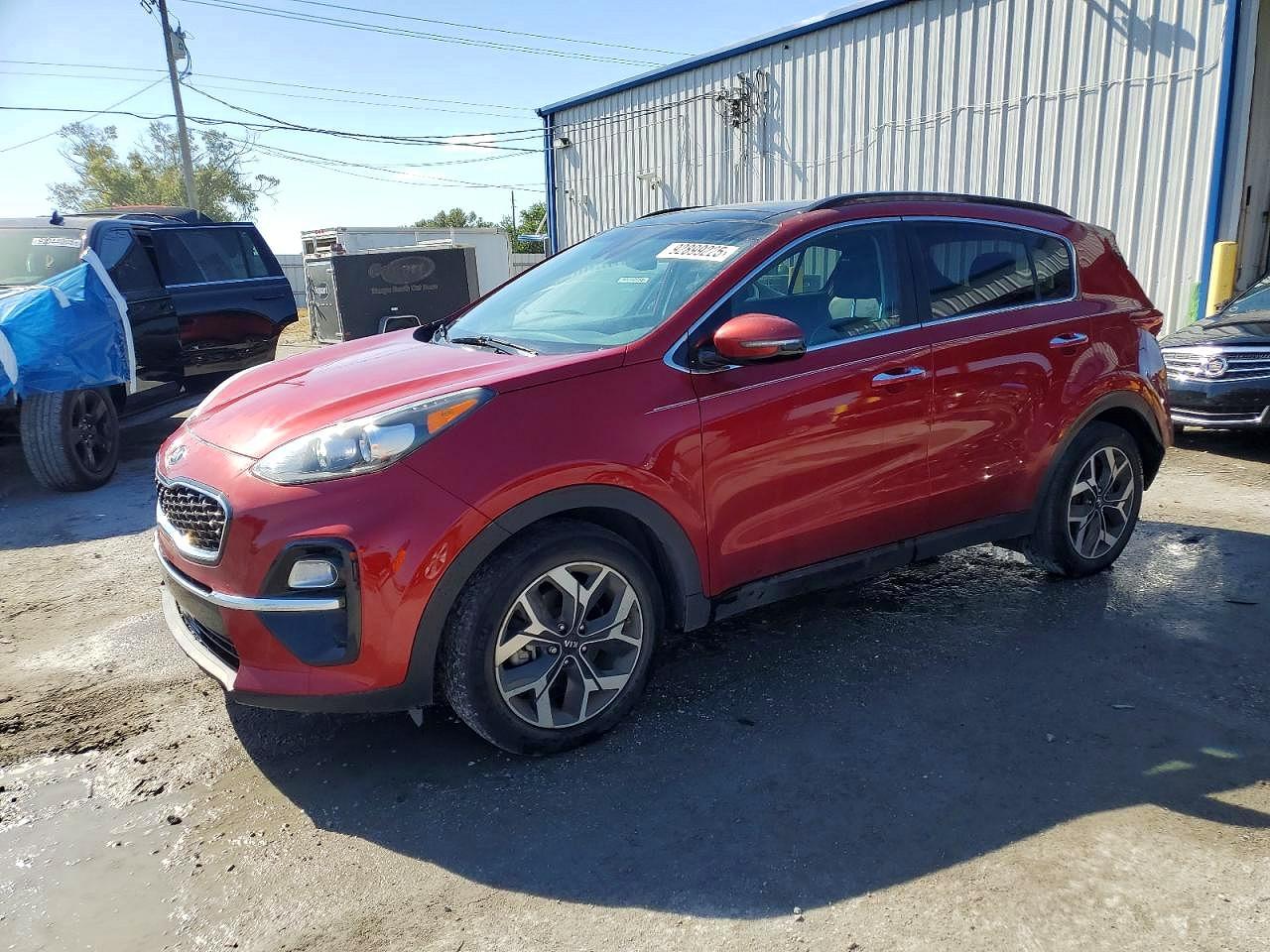 2022 Kia Sportage EX, VIN KNDPN3AC9N7962130 — Зад