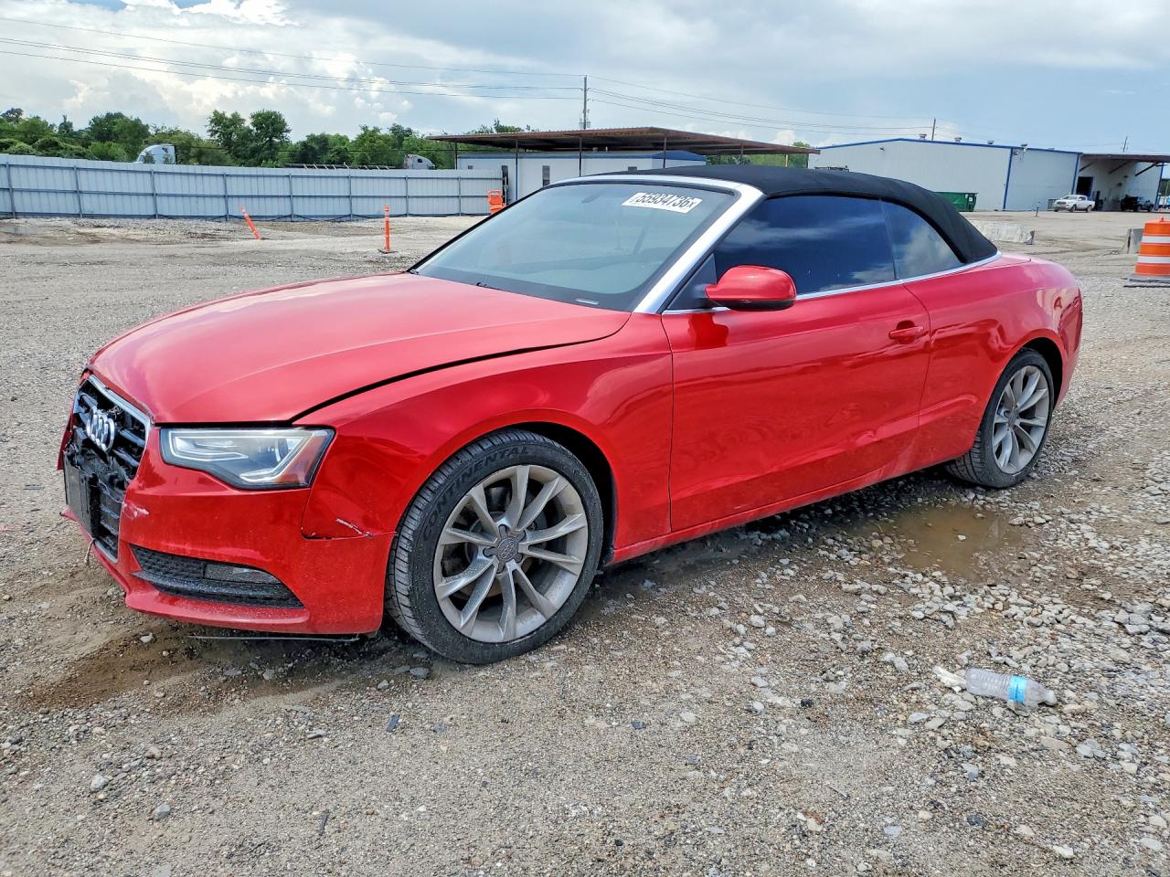 2013 Audi A5 Prestige, VIN WAUTFAFH7DN007550 — Перед