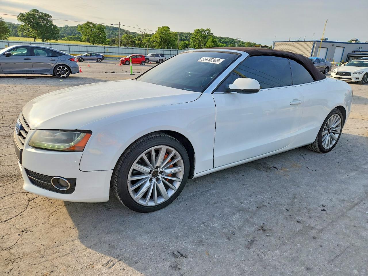 2010 Audi A5 Premium Plus, VIN WAUJFAFH8AN026224 — Partial repair
