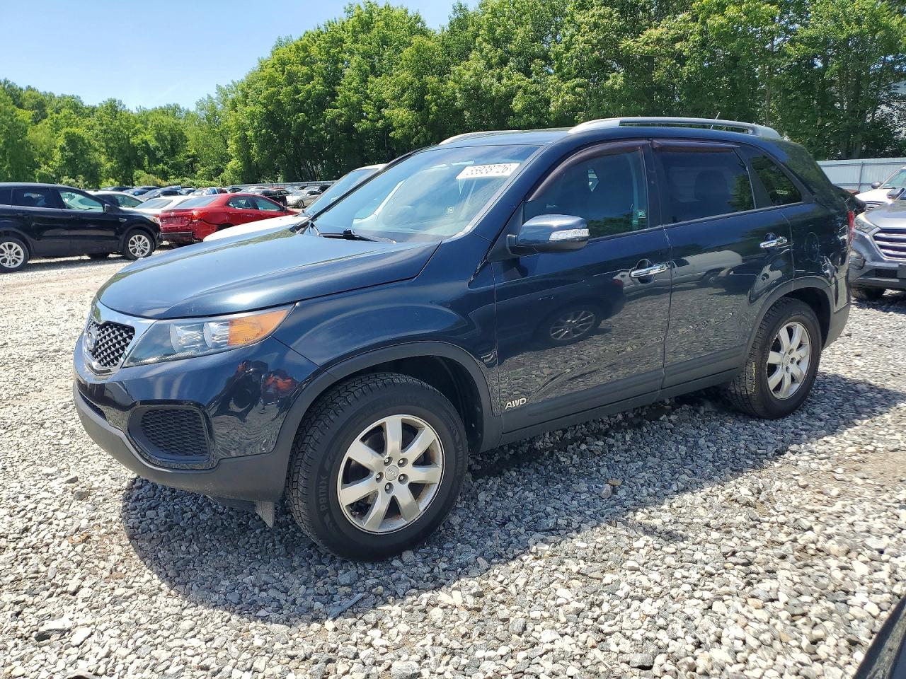 2012 Kia Sorento LX, VIN 5XYKTDA23CG296816 — Water / flood