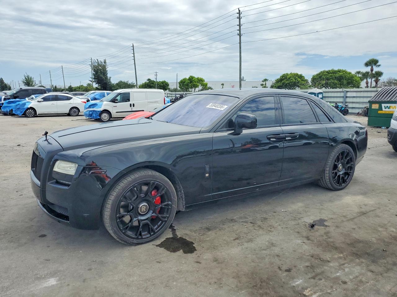 2010 Rolls-Royce Ghost, VIN SCA664S55AUX48611 — Prior damage history