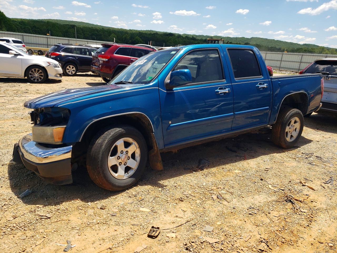 2009 GMC Canyon SLE2, VIN 1GTCS13E198114673 — Front end