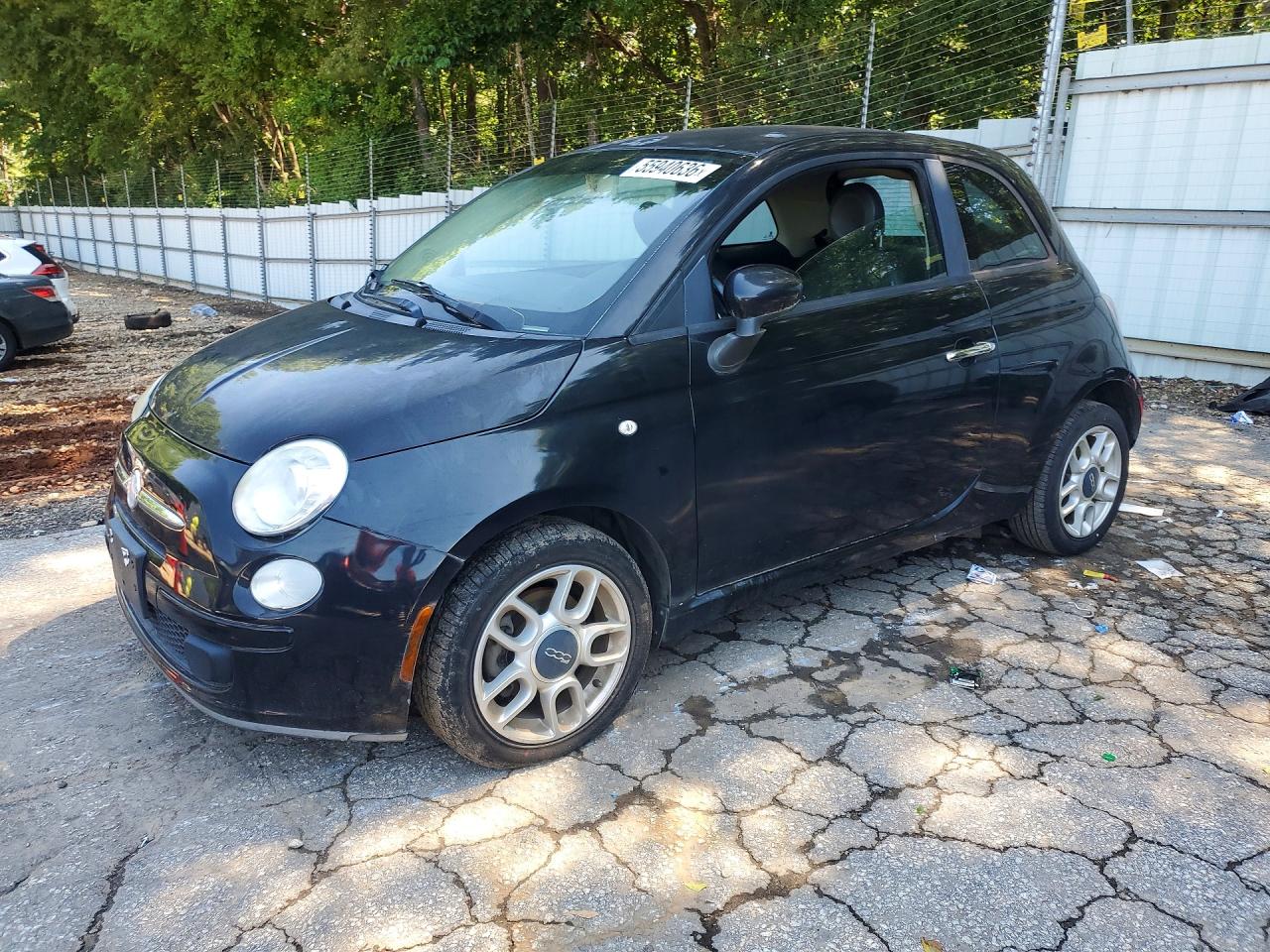 2013 FIAT 500 Pop, VIN 3C3CFFAR7DT534296 — Auction photo