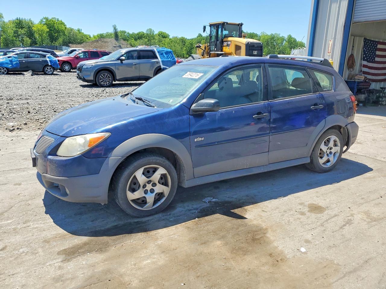2008 Pontiac Vibe, VIN 5Y2SL67828Z424382 — Rear end
