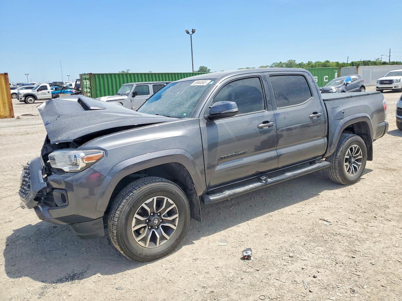 2021 Toyota Tacoma TRD Sport, VIN 3TMCZ5AN5MM383544 — Front end