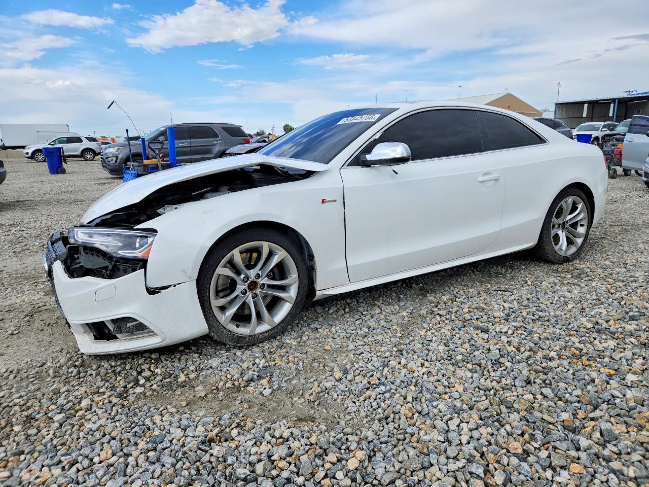2014 Audi S5 Premium Plus, VIN WAUCGAFR1EA070285 — Front end