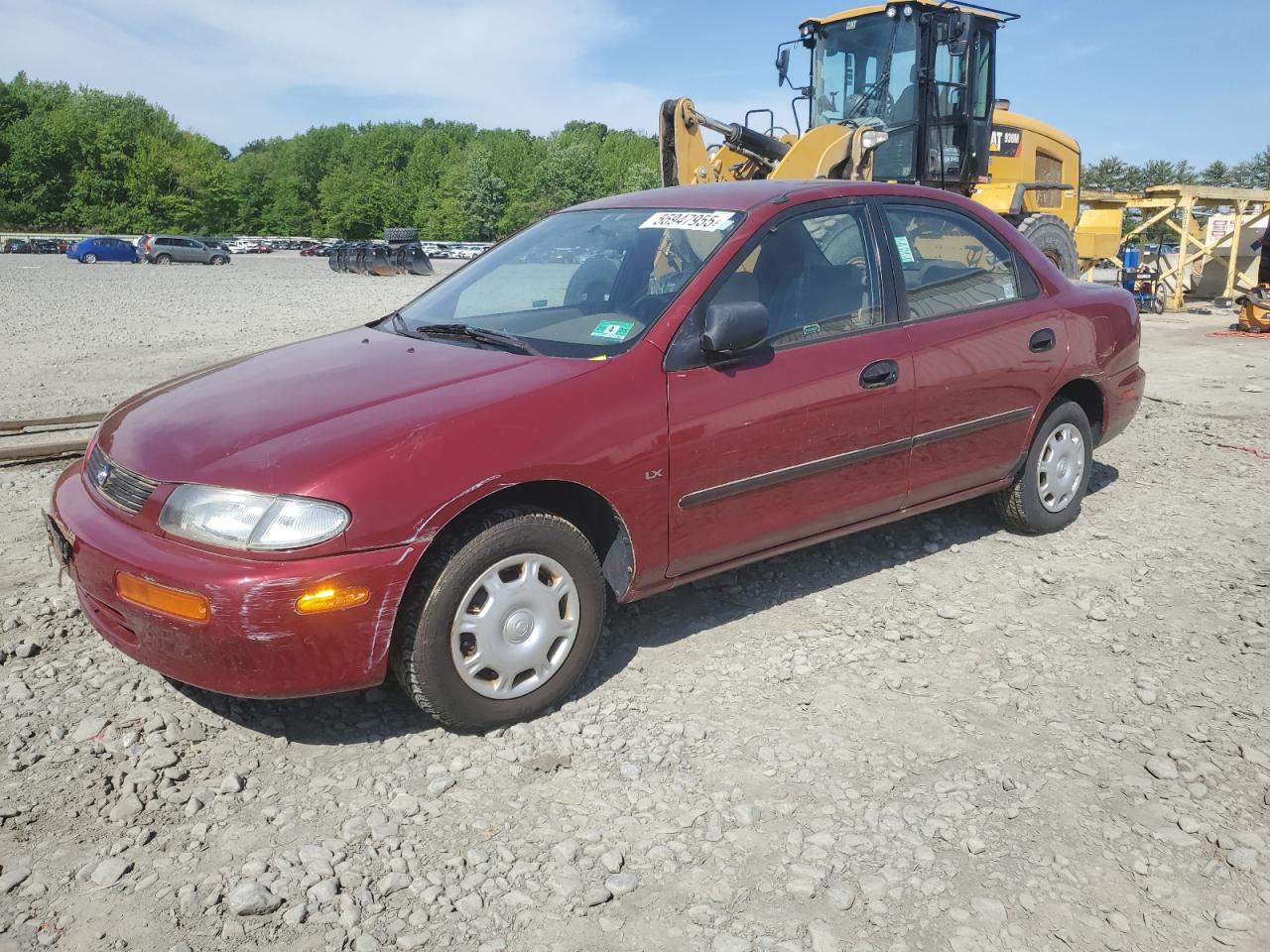 1996 Mazda Protege DX, VIN JM1BB1418T0361220 — Обычный износ