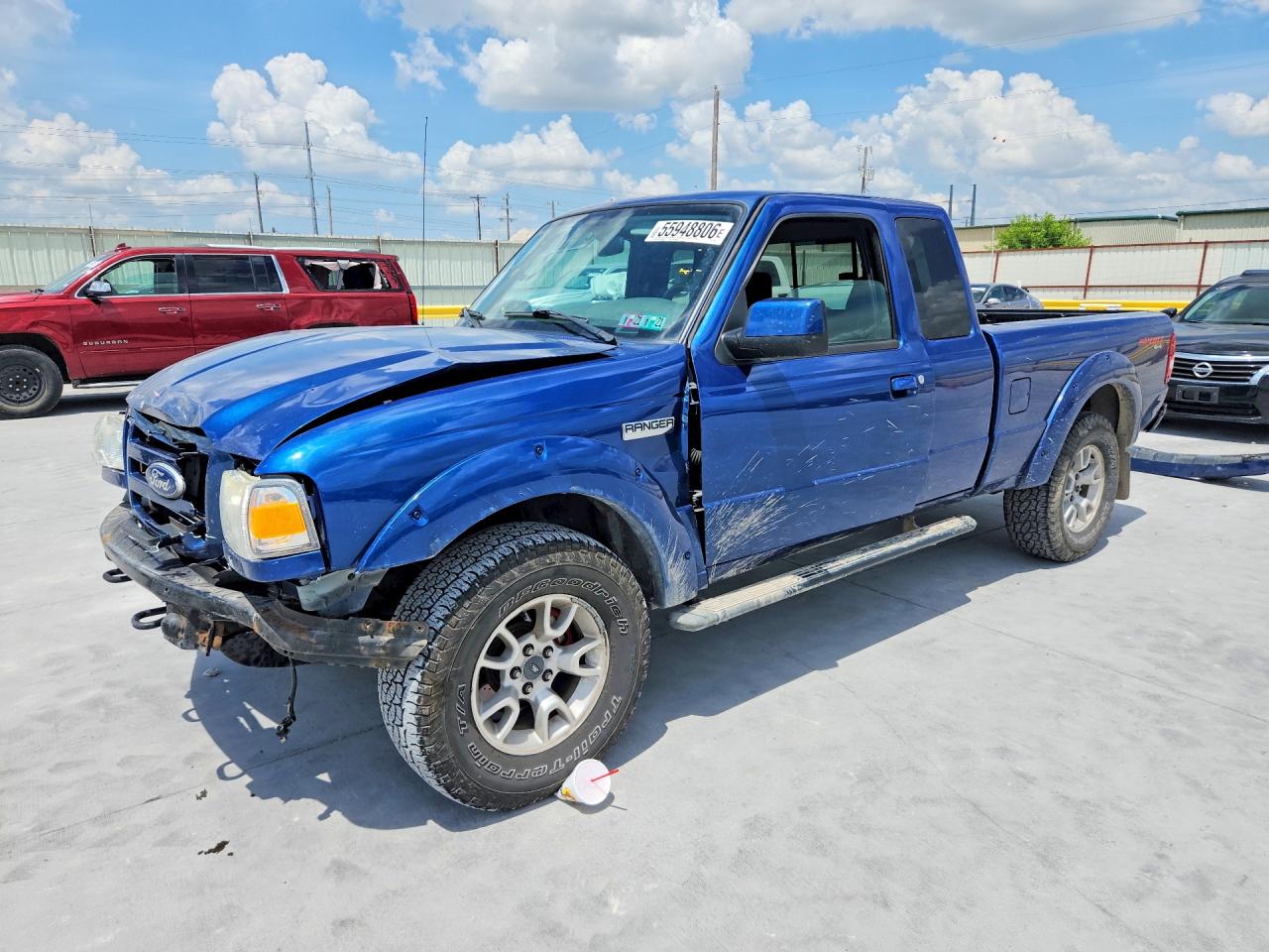 2011 Ford Ranger Sport, VIN 1FTLR4FE6BPA44656 — Front end