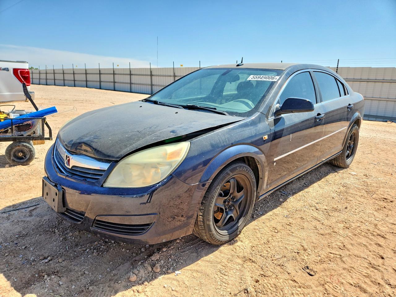 2007 Saturn Aura XE, VIN 1G8ZS57N57F150798 — Перед