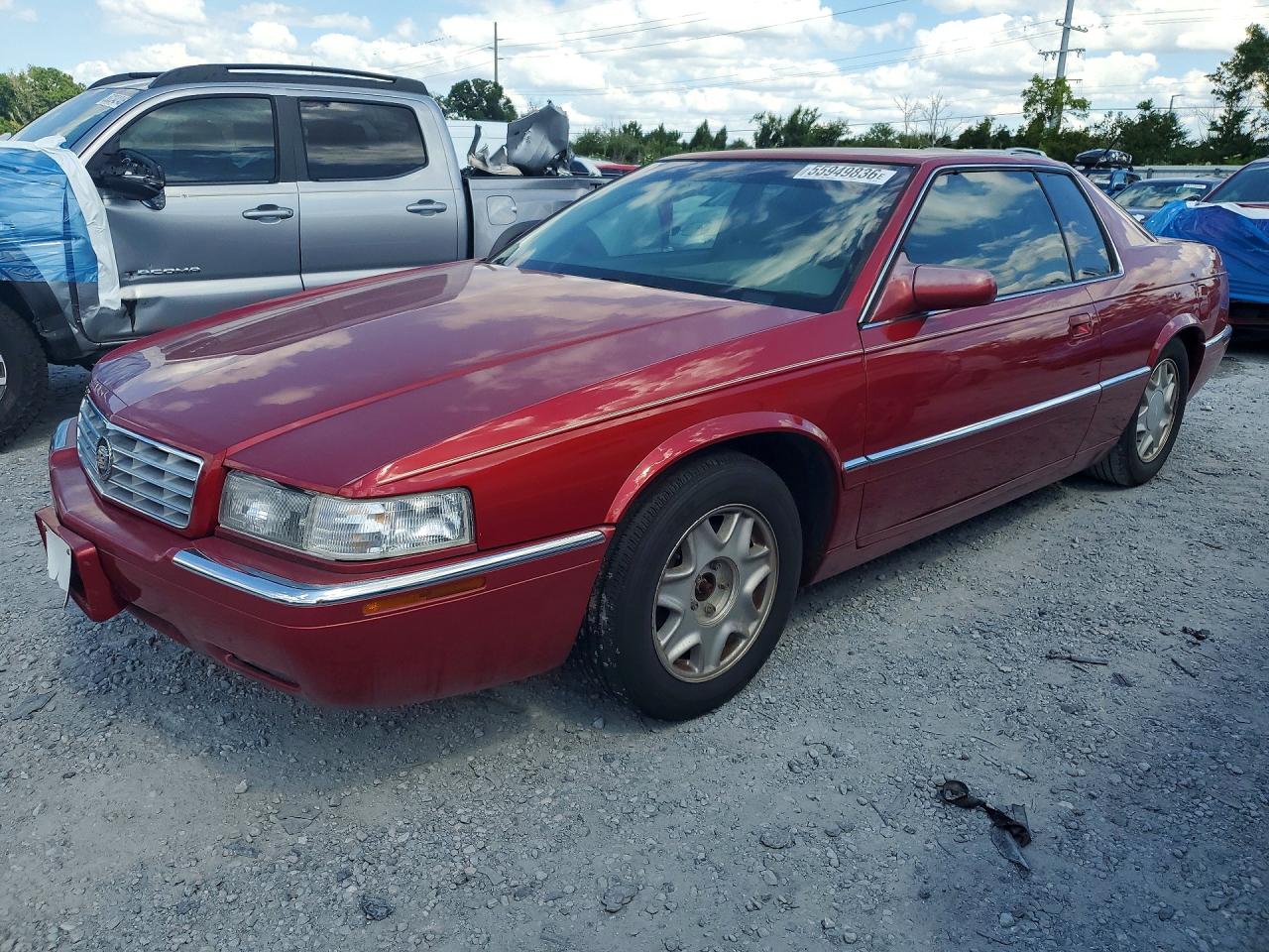 2001 Cadillac Eldorado ESC, VIN 1G6EL12Y81B107506 — Зад