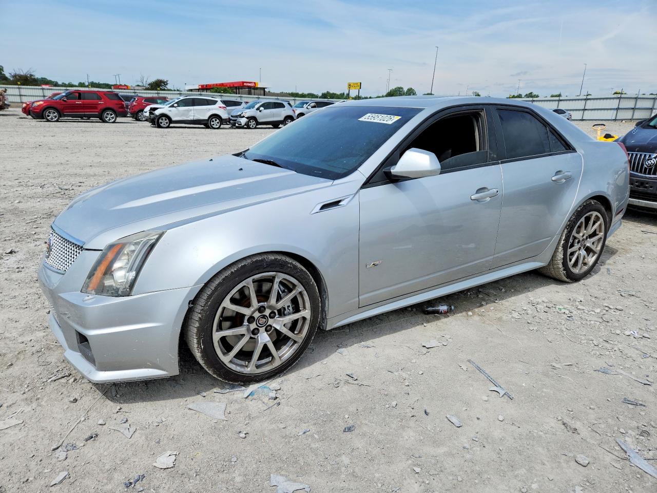 2013 Cadillac CTS-V, VIN 1G6DV5EP1D0107234 — Front end