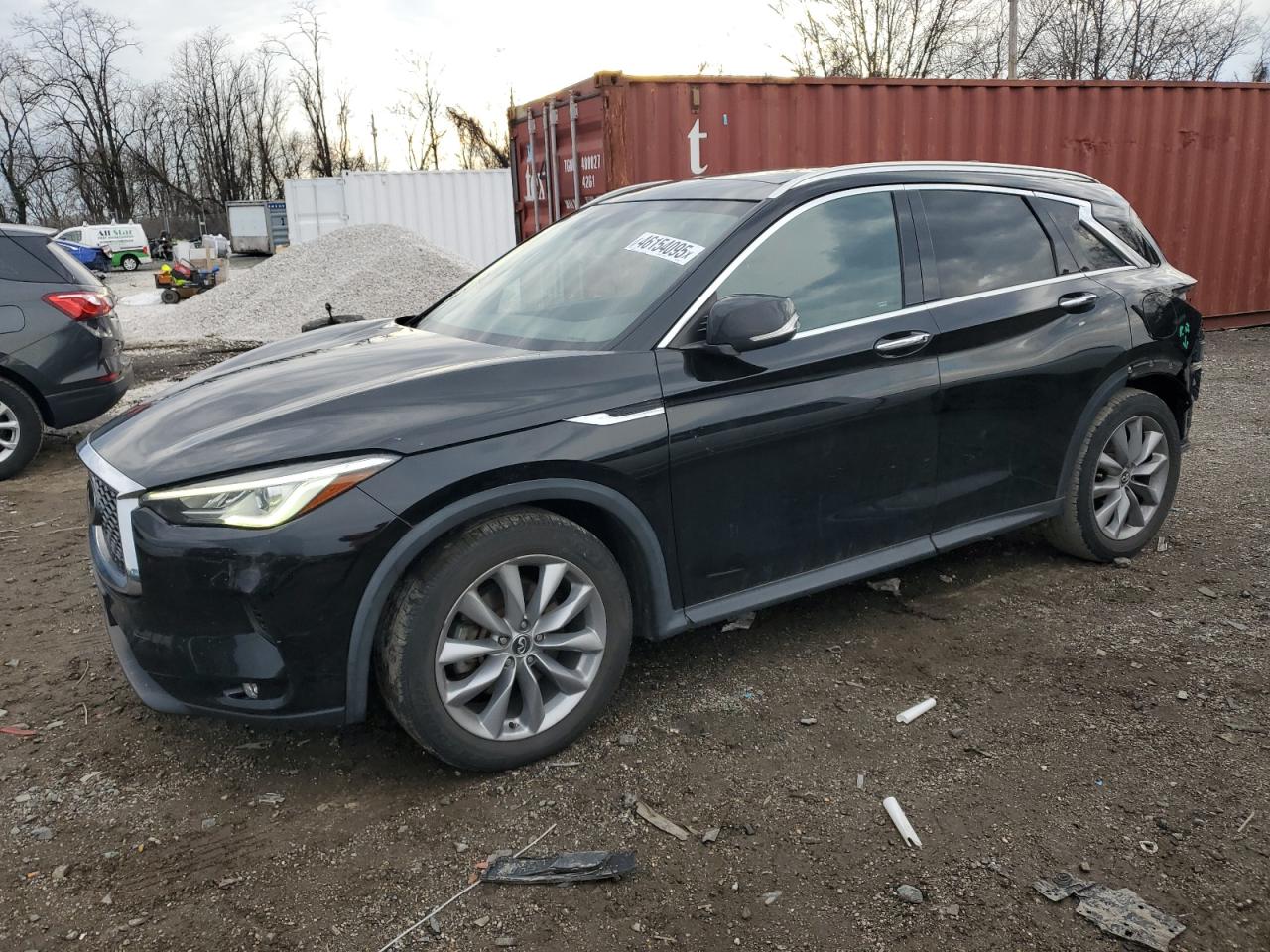 2019 Infiniti QX50 Luxe, VIN 3PCAJ5M10KF134545 — Rear end