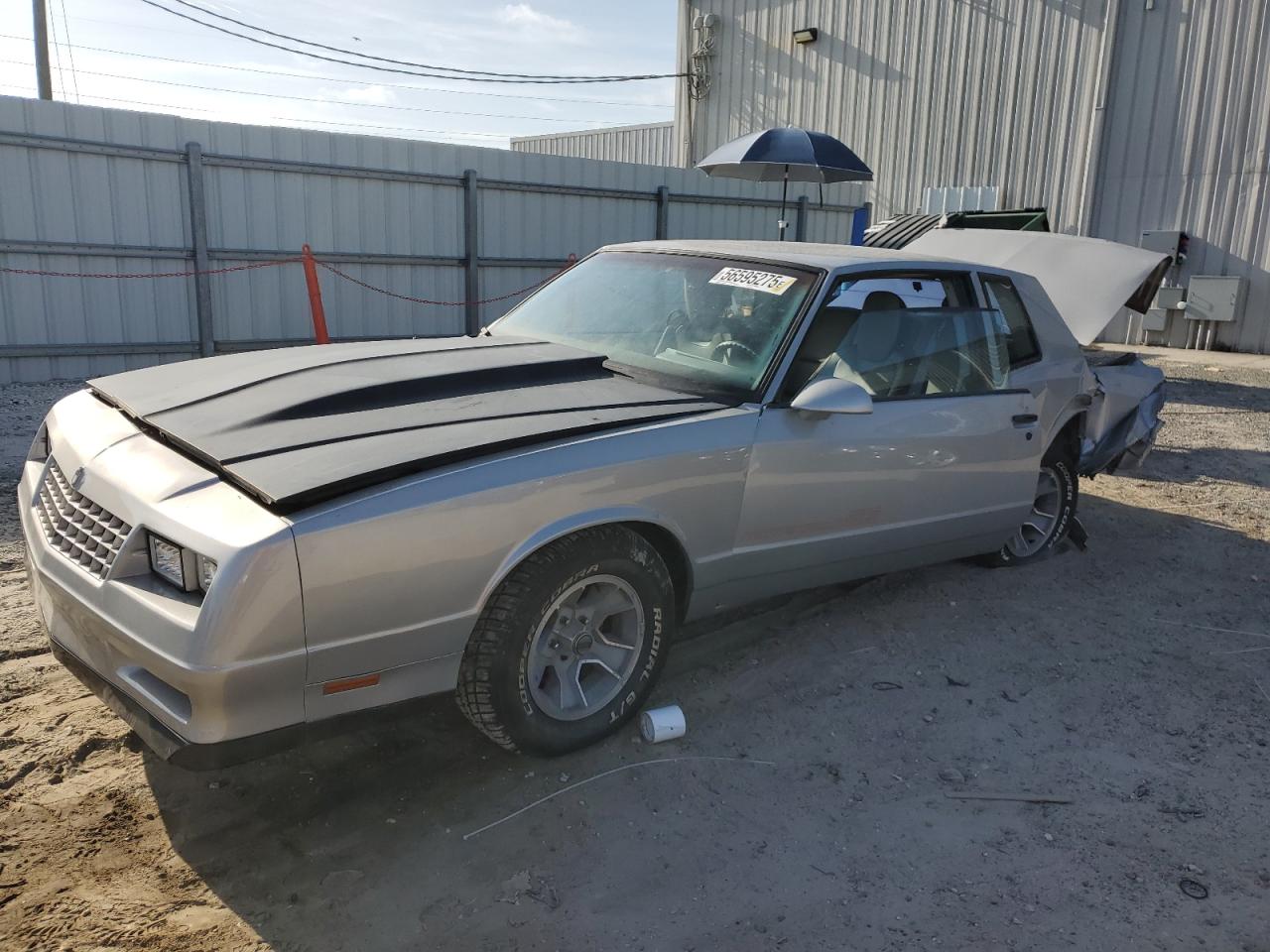 1986 Chevrolet Monte Carlo Sport, VIN 1G1GZ37G3GR169310 — Rear end