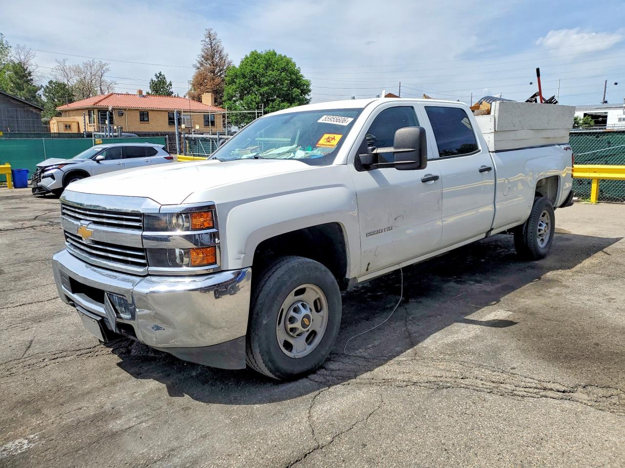 2017 Chevrolet Silverado 2500HD Work Truck, VIN 1GC1KUEG0HF162781 — Biohazard / chemical