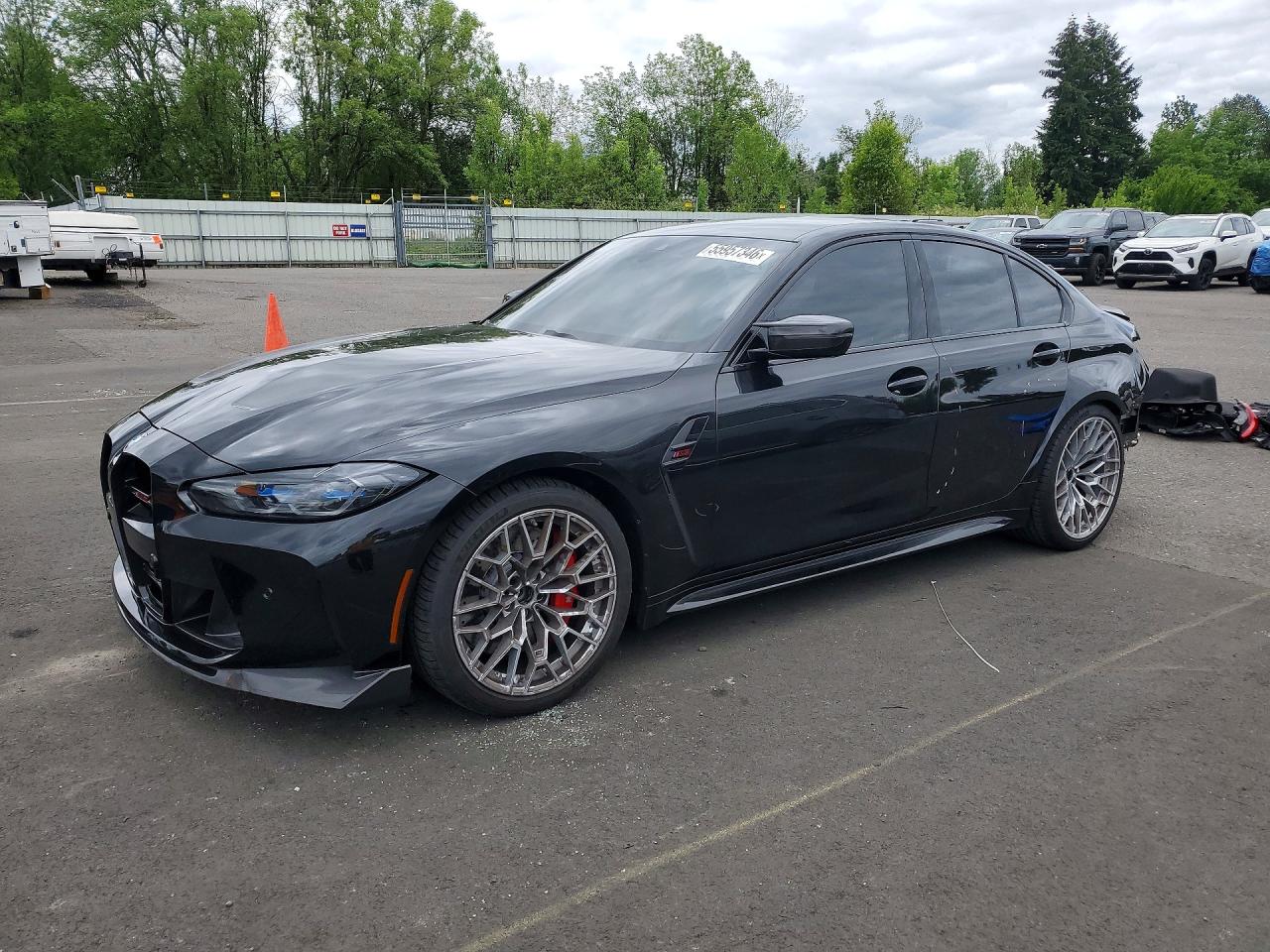 2024 BMW M3 CS, VIN WBS63AY08RFS89742 — Rear end