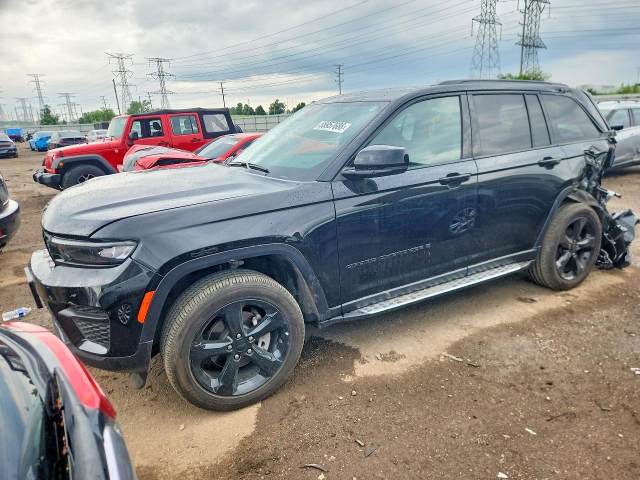 2025 Jeep Grand Cherokee Altitude, VIN 1C4RJHAG8SC339055 — Rear end