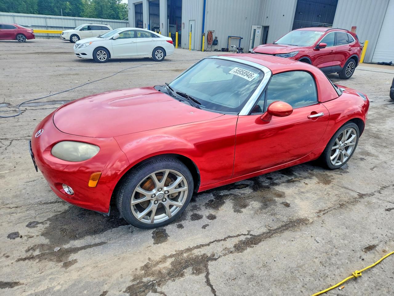 2006 Mazda MX-5 Miata Touring, VIN JM1NC25F360100429 — Hail