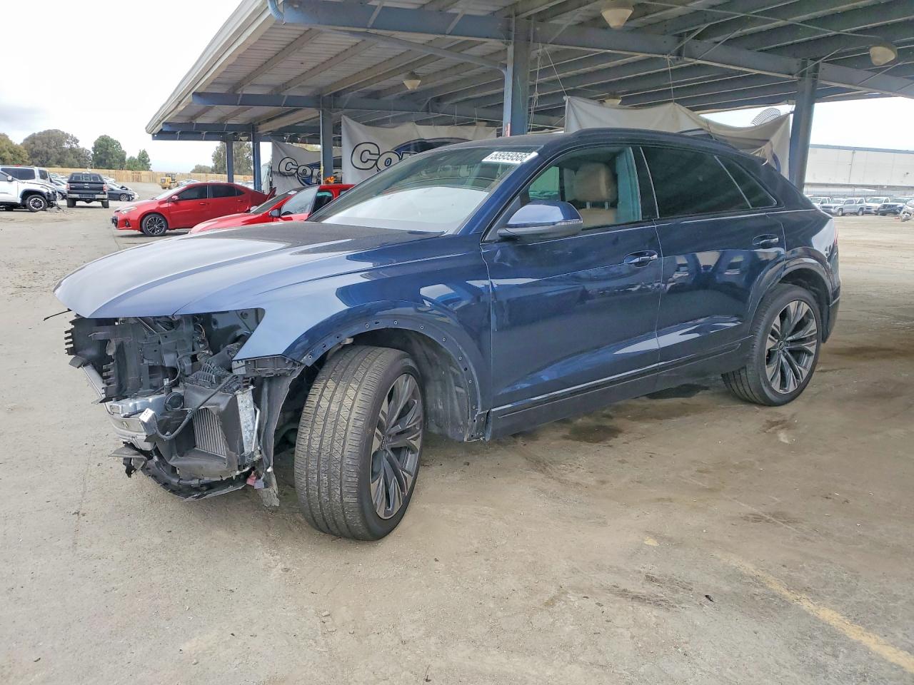 2025 Audi Q8 Premium, VIN WA1AVBF14SD034305 — Vandalism
